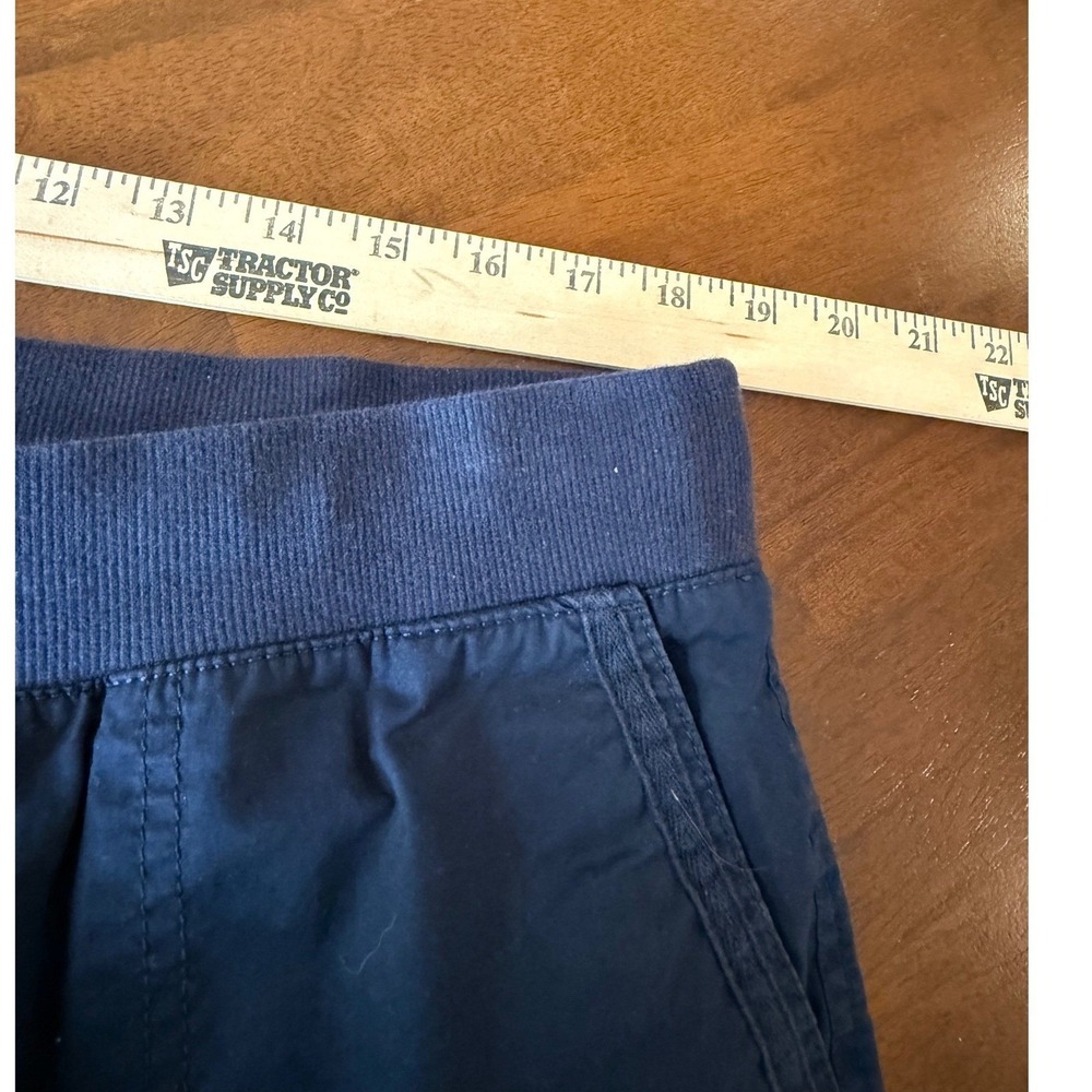 Talbots Womens 16 Petite Navy Blue Pants Pull On Drawstring Elastic Waist Casual - Picture 6 of 11